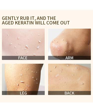  Explcior Orange Exfoliating Gel Natural Gentle Exfoliating Orange for Face Facial Scrub Cleanser Brightening Scrub Gel for Face and Body Deep Pore Cleansing (3 pcs) - Buy Online on GoSupps.com