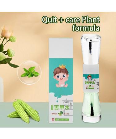 Nail Biting Stopper - 5ml Anti Nail Biting Polish | Bitter Taste Thumb Sucking Stop for Kids | Effective Nail Bite Stopper Polish to Help Stop Putting Fingers in Your Mouth | Nail Biting - Buy Online on GoSupps.com