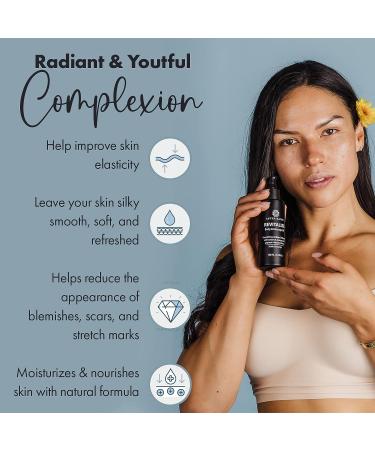 Aster Raine Revitalize Body and Massage Oil - Firming and Tightening Therapy with Natural Vegan Blend - Fast-Absorbing Non-Greasy Formula for Scars and Stretch Marks - Buy Online on GoSupps.com