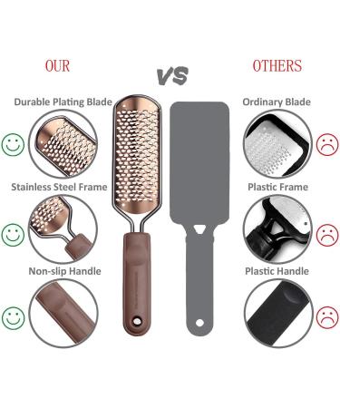 Joselin Pedicure Foot File Callus Remover Large Foot Rasp Colossal Foot Washer Foot Tools Professional Care Health - Buy Online on GoSupps.com