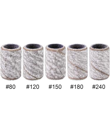 Buy PANA 100 Pcs Nail Sanding Bands - Professional 120 Grit Zebra Bits for Acrylic Nails | Fast Worldwide Shipping - Buy Online on GoSupps.com