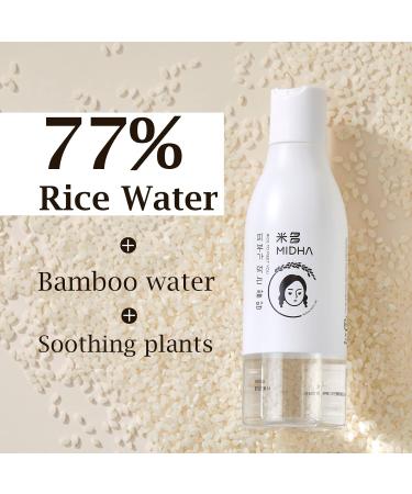 Buy MIDHA Rice Pure Toner 200ml | 77% Rice Water Face Moisturizer | Vegan Skincare | International Shipping - Buy Online on GoSupps.com