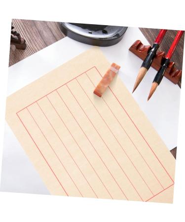 NUOBESTY 50 sheets Pen Japanese Ink Xuan Japan Rice Chinese Sumi Beginners Supplies Soft Raw Zhi Drawing As Shown 29x19cm - Buy Online on GoSupps.com