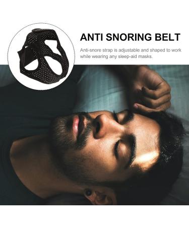 Anti Snoring Chin Strap for Men and Women | Snore Reduction Sleep Aid | Black Snoring Solution Device - Buy Online on GoSupps.com