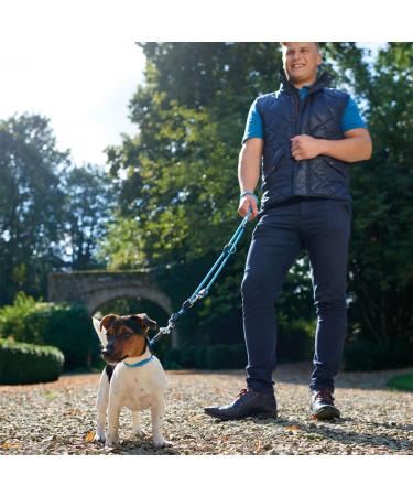 HUNTER Freestyle Dressage Dog Collar - Weatherproof Robust Pull Stopper - Size 60 (L-XL) - Petrol Color - Buy Online on GoSupps.com