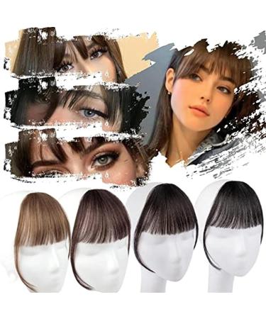 Bangs Hair Clip Clip in Bangs Extensions Wispy Bangs Fringe Hairpieces for Women Clip on Air Bangs Flat Neat Bangs Hair Extension for Daily Wear Hairpieces (Color : Hzong) - Buy Online on GoSupps.com