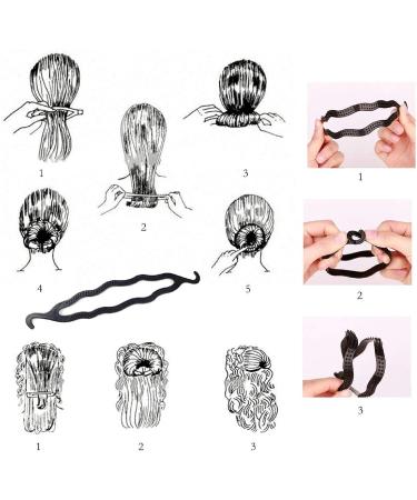 Jingxinxin Hair Styling Set - 20 Pcs DIY Women Hair Accessories for Braid & Hairstyle Making - Buy Online on GoSupps.com
