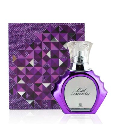 AHMED Oudh Lavender 75mL Oriental Fragrance with Bold Fresh Luxurious and Sensual Versatile Oudh Leather Accords by Al Maghribi Arabian Perfumes Dubai - Buy Online on GoSupps.com