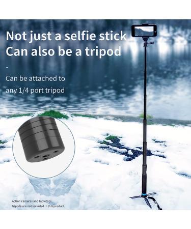 REYGEAK Ultra Long 118 Inch Carbon Fiber Selfie Stick for GoPro, Insta360, DJI Action, AKASO - Lightweight, Waterproof, Extendable Monopod - Buy Online on GoSupps.com