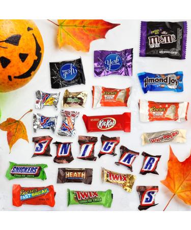 Halloween Chocolate Variety Pack with Hershey's, Reese's, Kit Kat Miniatures - 5 LB Individually Wrapped Assortment - Buy Online on GoSupps.com