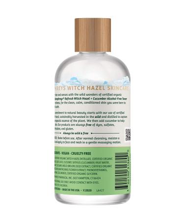 Humphrey's Alcohol-Free Witch Hazel Toner with Cucumber - Refreshing 8 fl oz - Buy Online on GoSupps.com