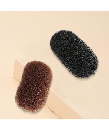 2 Pcs Charming Bump It Up Volume Inserts Hair Comb for Beehive Hair Style - Black and Brown - Buy Online on GoSupps.com