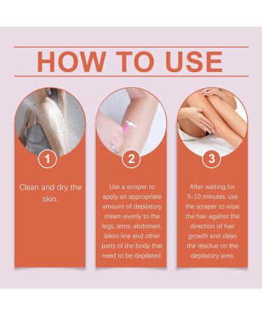 MEITREND Depilatory cream 150 ml depilatory cream intimate zone for men and women soothing hair removal cream gentle hair removal for legs arms armpits and bikini zone - Buy Online on GoSupps.com