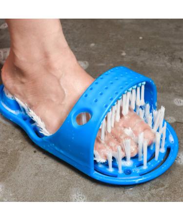 Simple Feet Cleaner - Foot Cleaning Brush & Scrubber for Washer, Shower, Spa Massager Slippers | Easter Gift - Buy Online on GoSupps.com