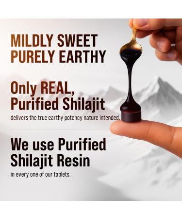 Sages Of The Ages Himalayan Shilajit Tablets Pure Gold-Grade Himalayan Extract 200 mg Each 120 Count Organic Lab-Tested Fulvic Acid for Energy Stamina & Vitality Support for Men & Women - Buy Online on GoSupps.com