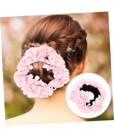 FRCOLOR Hair Headbands 1pc Hair Ribbons Stretch Hair Ring Girls Hair Tie Ponytail Holder Rose Hair Rope Women Hair Tie Seamless Bride Hairpin Hair Ties - Buy Online on GoSupps.com