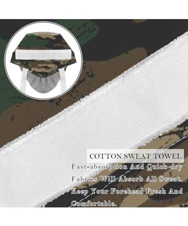 2 Pack Pink Camouflage Ponytail Bouffant Caps with Buttons - Adjustable Working Hats | Color 4 - Buy Online on GoSupps.com