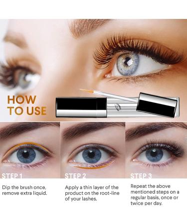 Amazing Eyelash Growth Serum for Longer Lashes & Brows - #01 Nourishing Formula - Buy Online on GoSupps.com