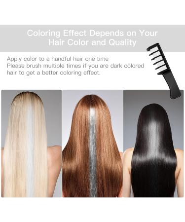 MSDADA Hair Chalk for Kids Girls - Temporary Bright Hair Color Dye - Perfect Gift for Girls Age 6-12 - Great for Birthdays, Parties & Cosplay - White - Buy Online on GoSupps.com