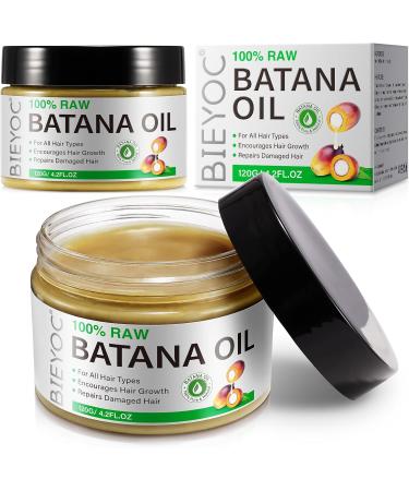 Raw Batana Oil for Hair Growth Natural Batana Oil Organic Cold Press Hair Oil for Men & Women 120G - Buy Online on GoSupps.com