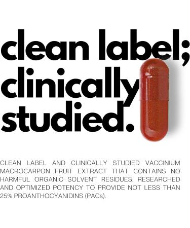 FOLIUS LABS Clean Label Cranberry Extract 25% Urinary Tract Health Support for Men and Women Antioxidant Rich Supplement for Kidney Health (Trial Pack) - Buy Online on GoSupps.com