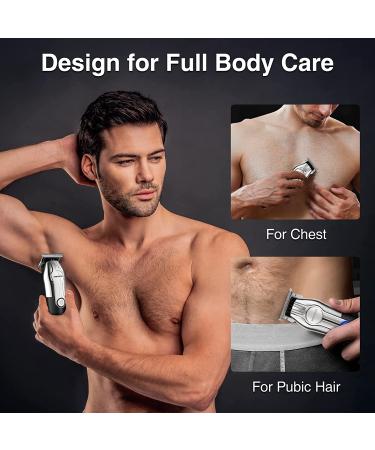 Pritech Rechargeable Hair Clipper and Trimmer for Men - Cordless Grooming Set with Electric Razor and Body Hair Finishing Trimmers - Buy Online on GoSupps.com