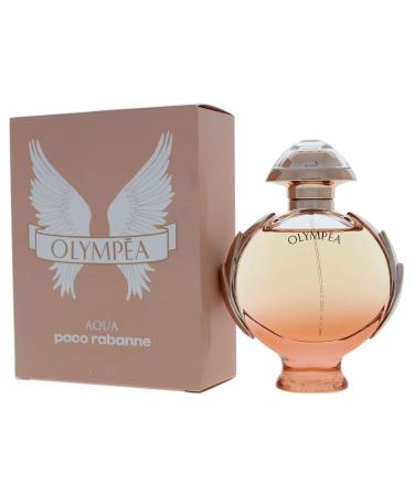 Paco Rabanne Olympea Aqua Fragrance For Women - Sweet Amber White Floral Scent - Notes Of Lemon Blossom Clementine Solar Notes Water Jasmine - Floral Aquatic Fragrance - Edp Legere Spray - 1.7 Oz 1.7 Fl Oz (Pack of 1) - Buy Online on GoSupps.com
