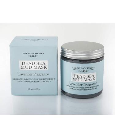 Dead Sea Mineral Mud Mask Lavender Scented - 100% Natural - Minimize Pores, Remove Blackheads, Reduce Acne & Wrinkles - 8.8 oz - Buy Online on GoSupps.com
