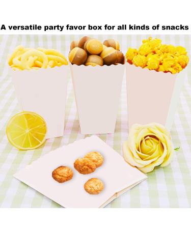 100pcs White Popcorn Boxes - Buy Online on GoSupps.com