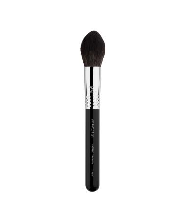 Sigma Beauty F36 Tapered Cheek Makeup Brush - Blending Contouring and Highlighting Cheekbones - Use for Blush Application or as Setting Powder Brush - Vegan Hypoallergenic Synthetic Makeup Brush