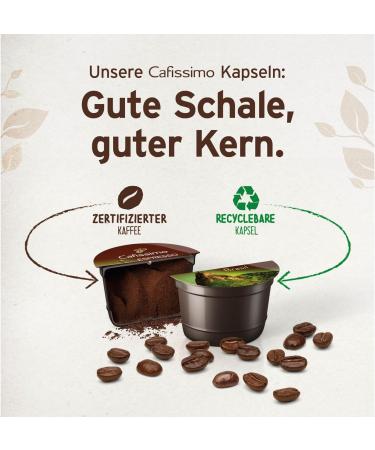 Tchibo Cafissimo Storage box Caff Crema full coffee capsules 30 pieces coffee balanced and full sustainable & fair treat - Buy Online on GoSupps.com