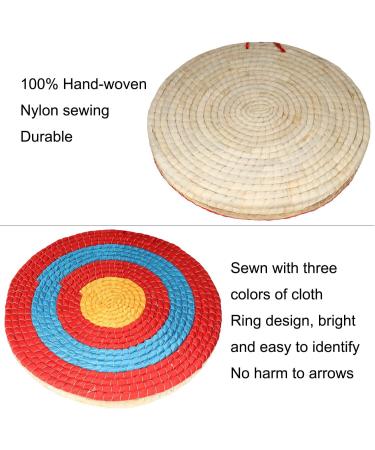 DOSTYLE Traditional Solid Straw Archery Target - Red 3 Layers - Buy Online on GoSupps.com