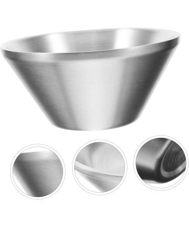 Iwowhero Stainless Steel Shaving Bowl | Reusable Razor Shell | Men's Shaving Accessories - Buy Online on GoSupps.com