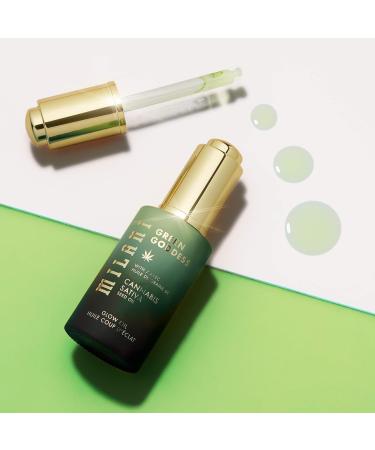 Milani Green Goddess Glow Oil - Multi-Use Facial Oil Infused With Hemp Oil To Hydrate and Soothe Stressed Out Skin - Buy Online on GoSupps.com