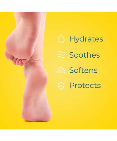 Dr. Scholl's Cracked Heel Repair Balm 2.5oz - 25% Urea, Heals & Moisturizes Dry Cracked Feet - Buy Online on GoSupps.com