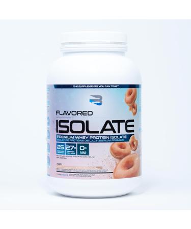 Believe Supplements Protein Powder -Publicly 3rd Party Tested Whey Protein Powder for Muscle Growth Strength & Recovery Easily Mixable for Shakes Smoothies and Baked Goods Rich & Creamy Taste (25 scoop Montreal Glazed Donut) Montreal Glazed Donut 25 scoop - Buy Online on GoSupps.com