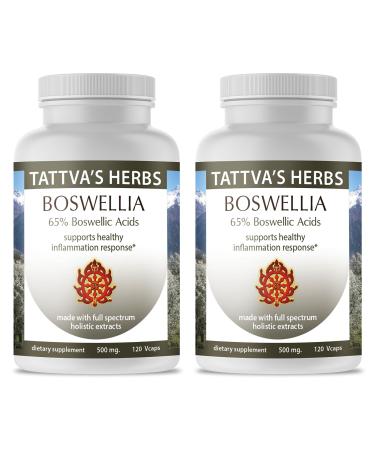 Tattva's Herbs Boswellia Serrata Supplement Boswellia Extract Capsules Joint Support Supplement CO2 Extract Boswellia Herb