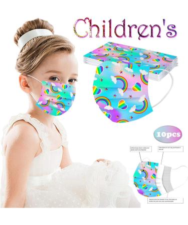 Celendi 50Pcs Cartoon Kids Face_Masks Disposable_Mask 3 Ply Breathable Anti Dust Face Filter Protection with Elastic Earloop - Buy Online on GoSupps.com