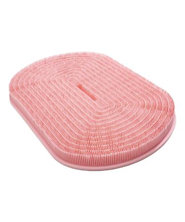 Shower-foot and back scrubber soft shower-foot scrubber massager with suction cup foot and back cleaner foot cleaning mat for the shower