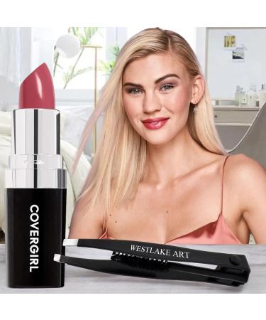 Buy Double Sided Eyebrow & Eyelash Tweezers + Vintage Wine Lipstick Bundle - International Shipping Available - Buy Online on GoSupps.com