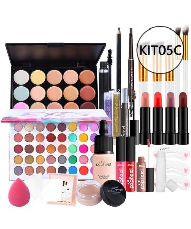 Chseeo Make-Up Gift Set | Elegant Cosmetics Palette for Face Eyes & Lips | Perfect Birthday Present - Buy Online on GoSupps.com
