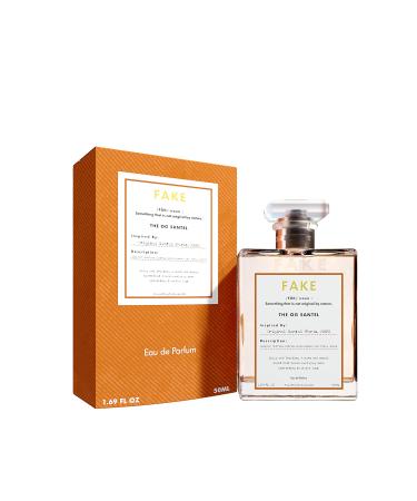 Fake - The OG Santel Inspired by Creed Original Santal Dupe Cologne | 1.7oz (50ML) | Almost an Exact Clone | Juniper Berries Citrus Sandalwood & Tonka Bean | Unisex Fragrance is Addictive!