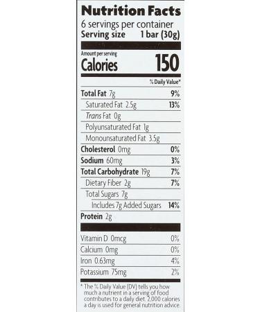 Nature's Path Love Crunch Dark Chocolate Macaroon Granola Bars - Organic, 6 Pack (30g Each) - Buy Online on GoSupps.com