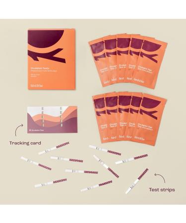 Bird&Be Ovulation Test Strips (Predictor Kit with 40 LH Strips Over 99% Accurate) 40 count (Pack of 1) - Buy Online on GoSupps.com