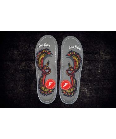 Buy Footprint Insoles Kingfoam Orthotics FP Insoles - 5mm for M10/10.5 W12/12.5 in Skeleton Black | International Shipping Available - Buy Online on GoSupps.com