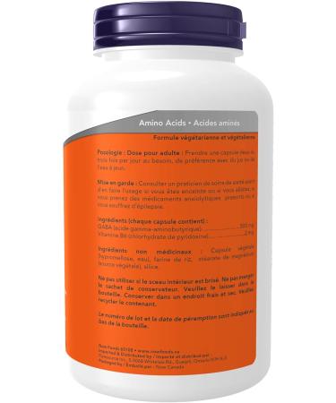 NOW Supplements 5-HTP (5-Hydroxytryptophan) 200mg Plus Tyrosine | GABA (Gamma-Aminobutyric Acid) 500mg Bundle 5-HTP + GABA 500mg Plus Vitamin B6 - Buy Online on GoSupps.com
