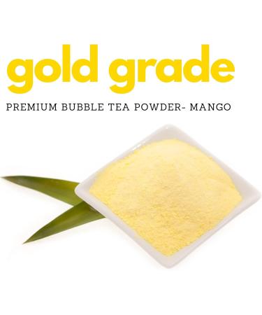 Bubble Tea Powder Kit (200g / 7oz) Mango Flavour| Instant Boba Mix Ready in 2 Minutes| Authentic Taiwanese Taste Packed in Canada Non-GMO| Make Smoothies Ice Coffee and More| by Elo s Premium - Buy Online on GoSupps.com