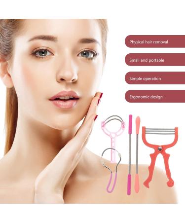 SUPVOX 5pcs Facial Hair Remover - Portable Manual Epilator | Stainless Steel Beauty Tool for Effortless Hair Removal - Buy Online on GoSupps.com