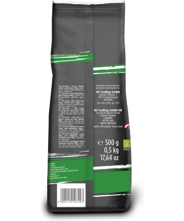 Der-Franz Crema Organic Coffee Ground 4x500g - Premium Quality Organic 500g - Buy Online on GoSupps.com