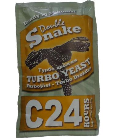 Double Snake High Alcohol Yeasts - C-24 | Boost Alcohol Content for Distilling - Buy Online on GoSupps.com